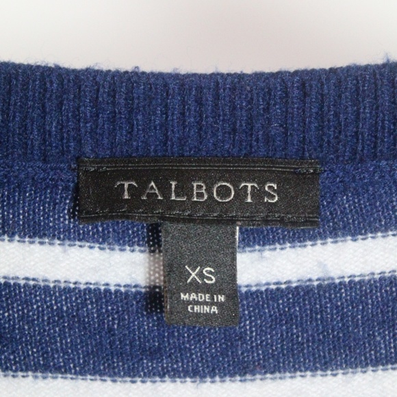 Talbots Tinsel Whale Sweater XS - Picture 5 of 5